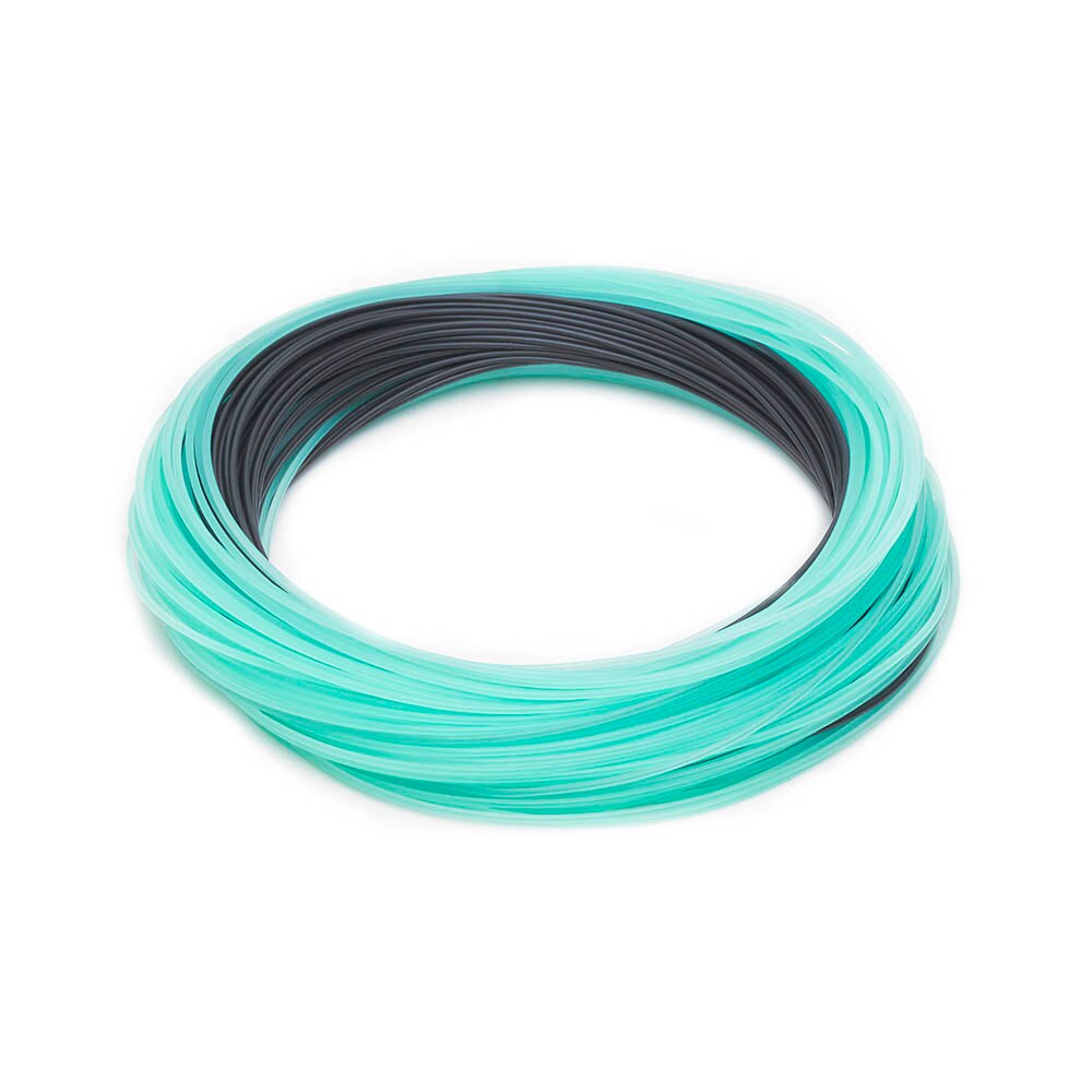 Rio Premier Outbound Short Fly Line in Black and Transparent Green